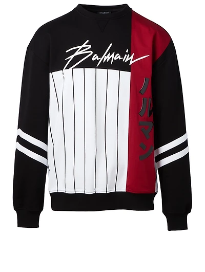 Cotton Logo Sweatshirt