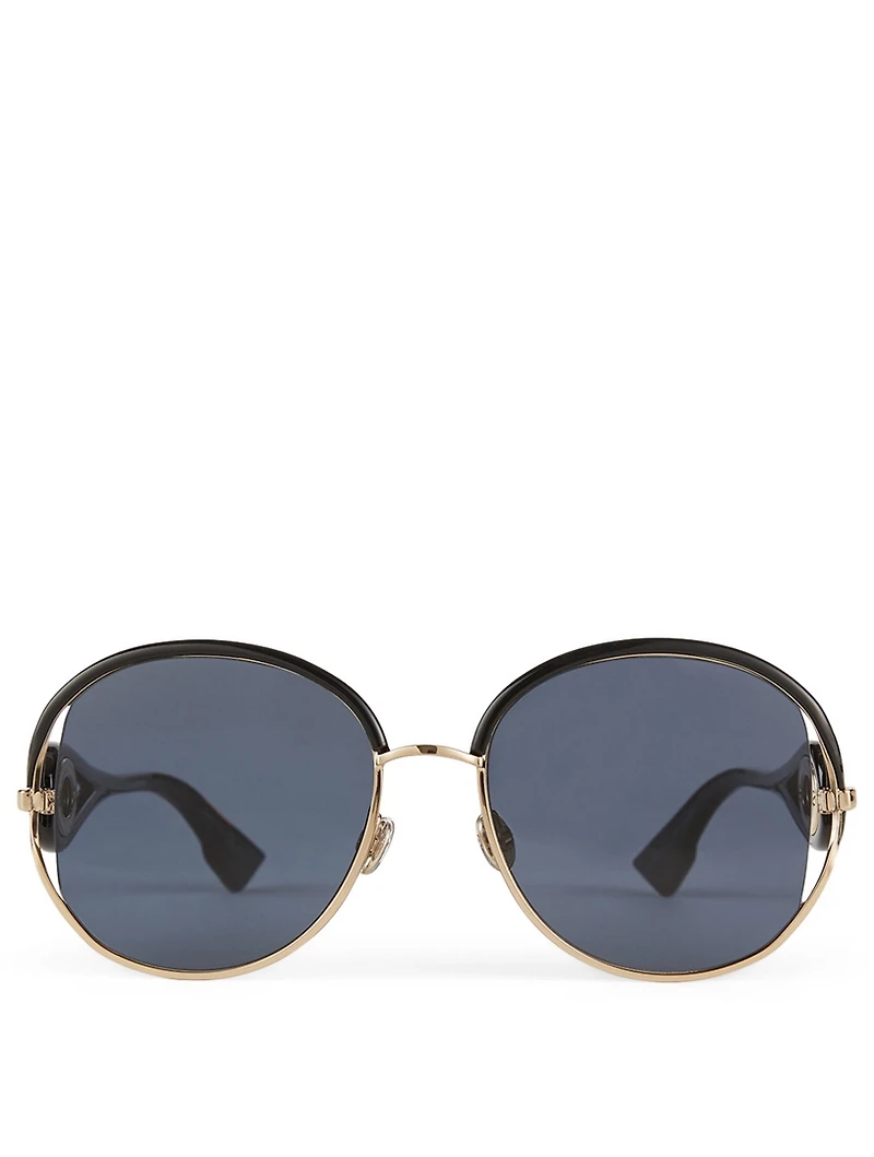 DiorNewVolute Round Sunglasses