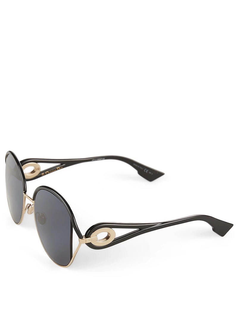 DiorNewVolute Round Sunglasses