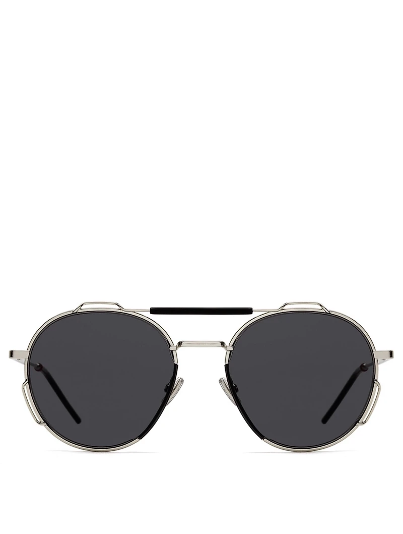 Dior0234S Round Aviator Sunglasses