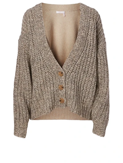 Wool-Blend Cardigan