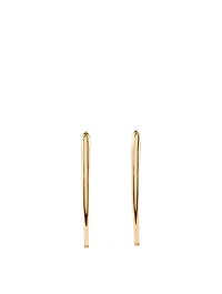 Large Cristina 18K Gold Earrings With Diamonds