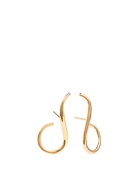 Aria Grace 18K Gold Earrings