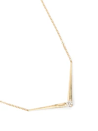 Aria V 18K Gold Necklace With Diamonds