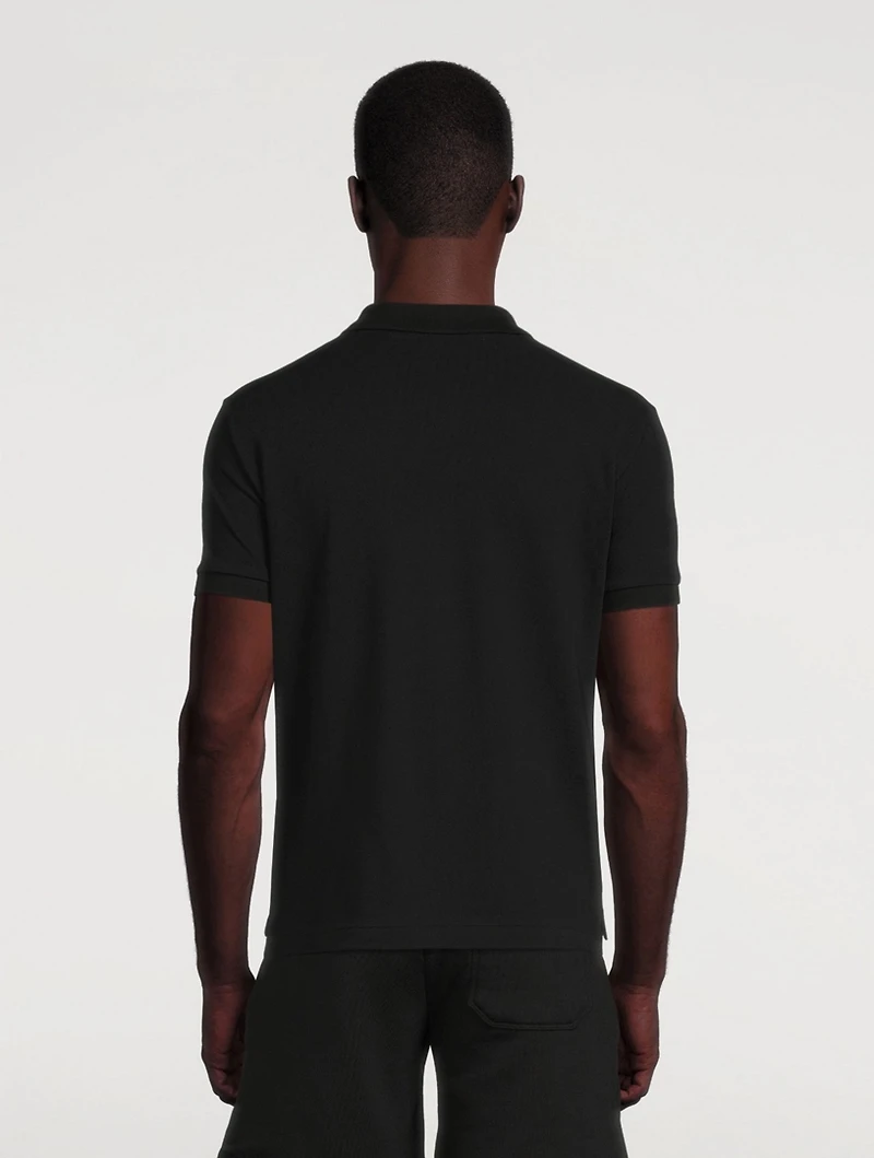 Cotton Heart Polo Shirt