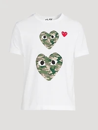 Cotton Camouflage Heart T-Shirt