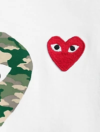 Cotton Camouflage Heart T-Shirt