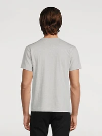 Cotton Side Heart T-Shirt