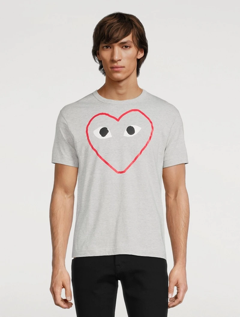 Cotton X-Ray Heart T-Shirt