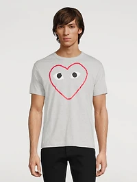 Cotton X-Ray Heart T-Shirt