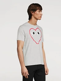 Cotton X-Ray Heart T-Shirt