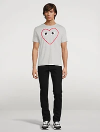 Cotton X-Ray Heart T-Shirt