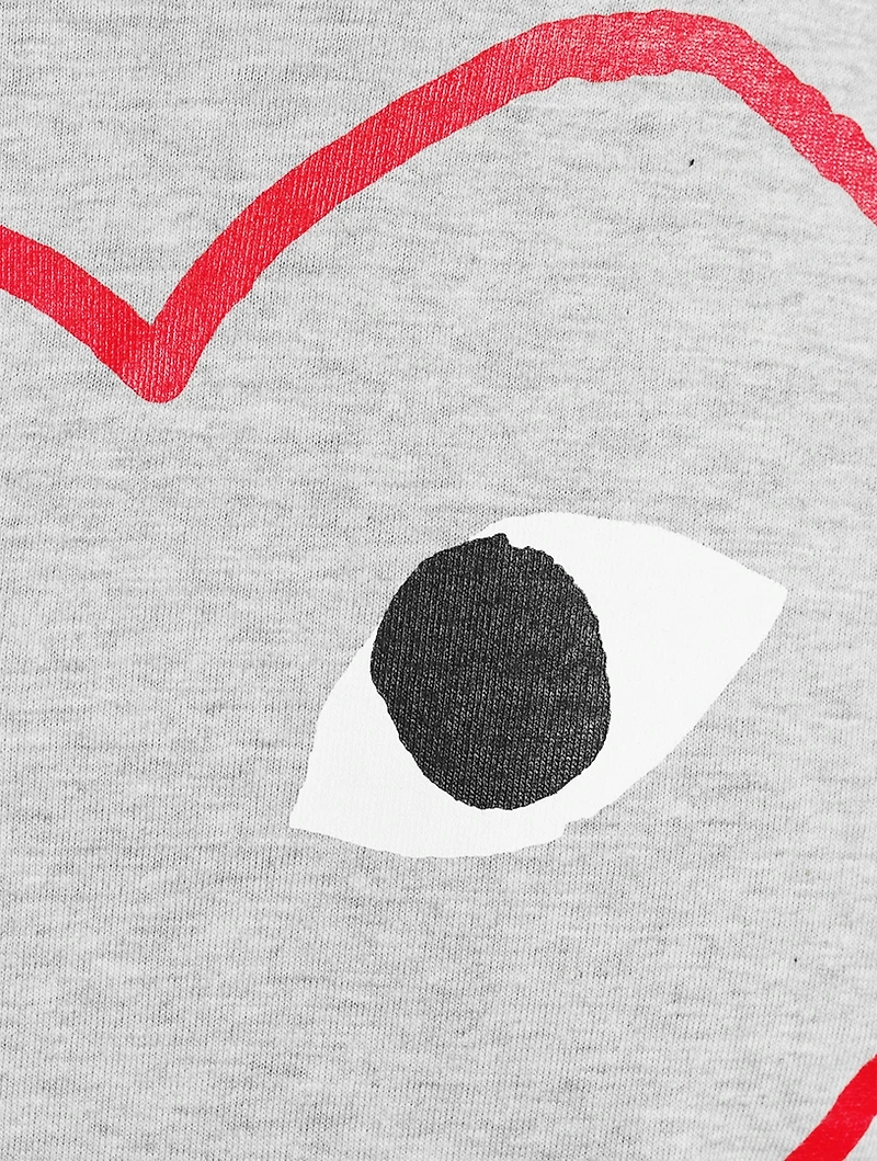Cotton X-Ray Heart T-Shirt