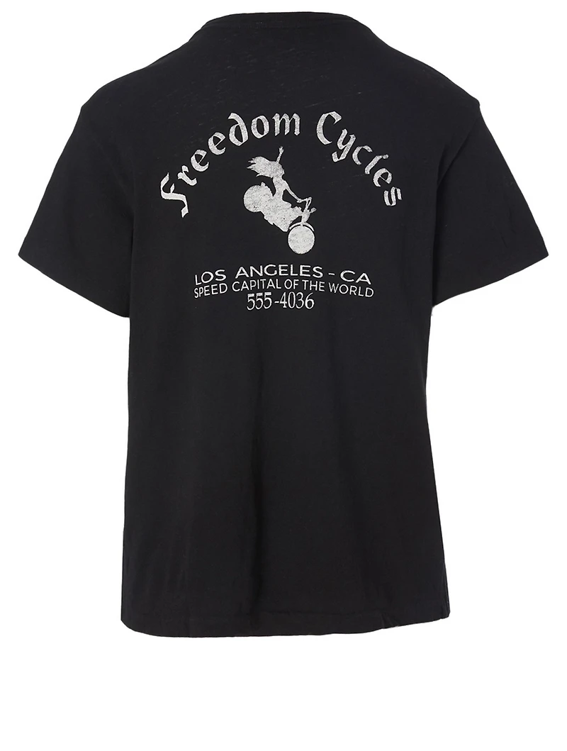 Cotton Freedom Cycles T-Shirt
