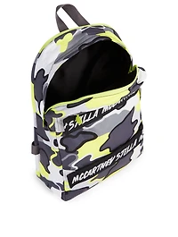 Kids' Logo Backpack In Camo Print