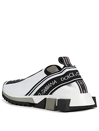 Sorrento Stretch Jersey Logo Sneakers