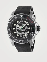 Gucci Dive Rubber Strap Watch