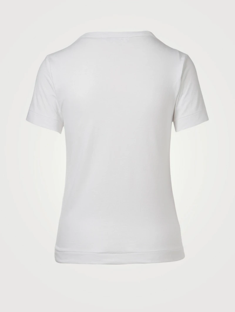 Half Heart Print T-Shirt