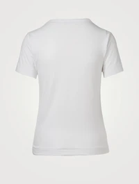 Half Heart Print T-Shirt