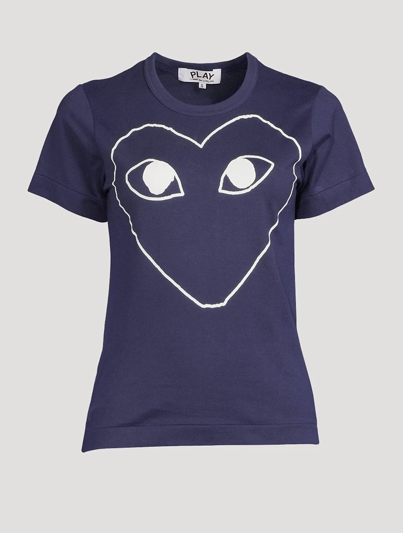 Heart Print T-Shirt