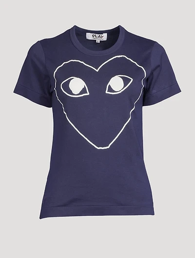 Heart Print T-Shirt