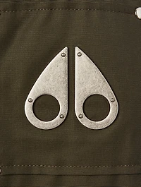 Ballistic Bomber Jacket With Fur Hood