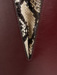 Leather Bucket Bag