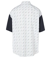 Cotton Short-Sleeve Shirt Logo Print