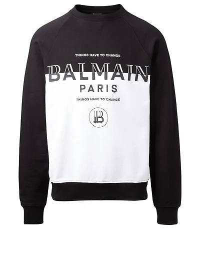 Cotton Logo Sweatshirt