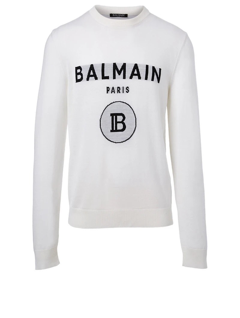 Wool Logo Sweater