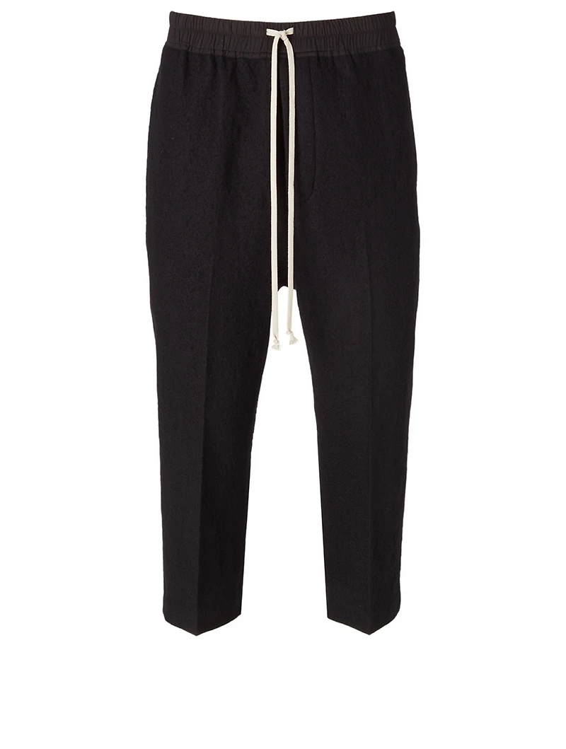 Wool Cropped Pants