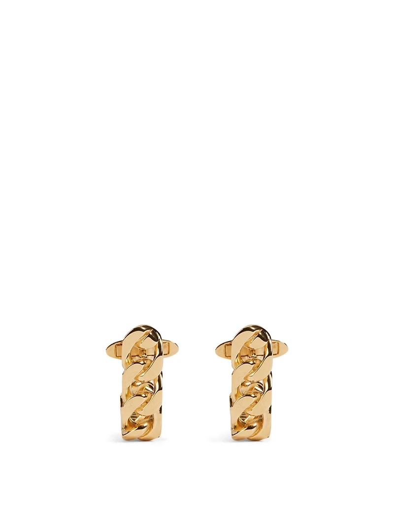 18K Goldplated Chain Cufflinks