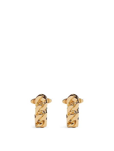 18K Goldplated Chain Cufflinks