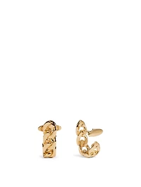 18K Goldplated Chain Cufflinks