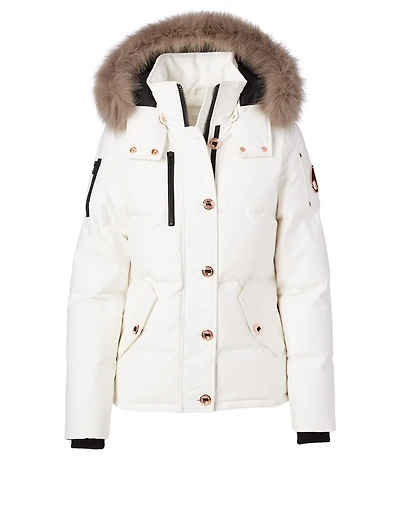 3Q Down Jacket With Fur Hood