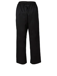 Cropped Crepe Pants