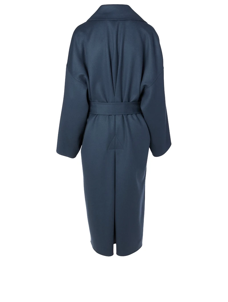Wool and Cashmere Belted Coat