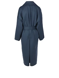 Wool and Cashmere Belted Coat