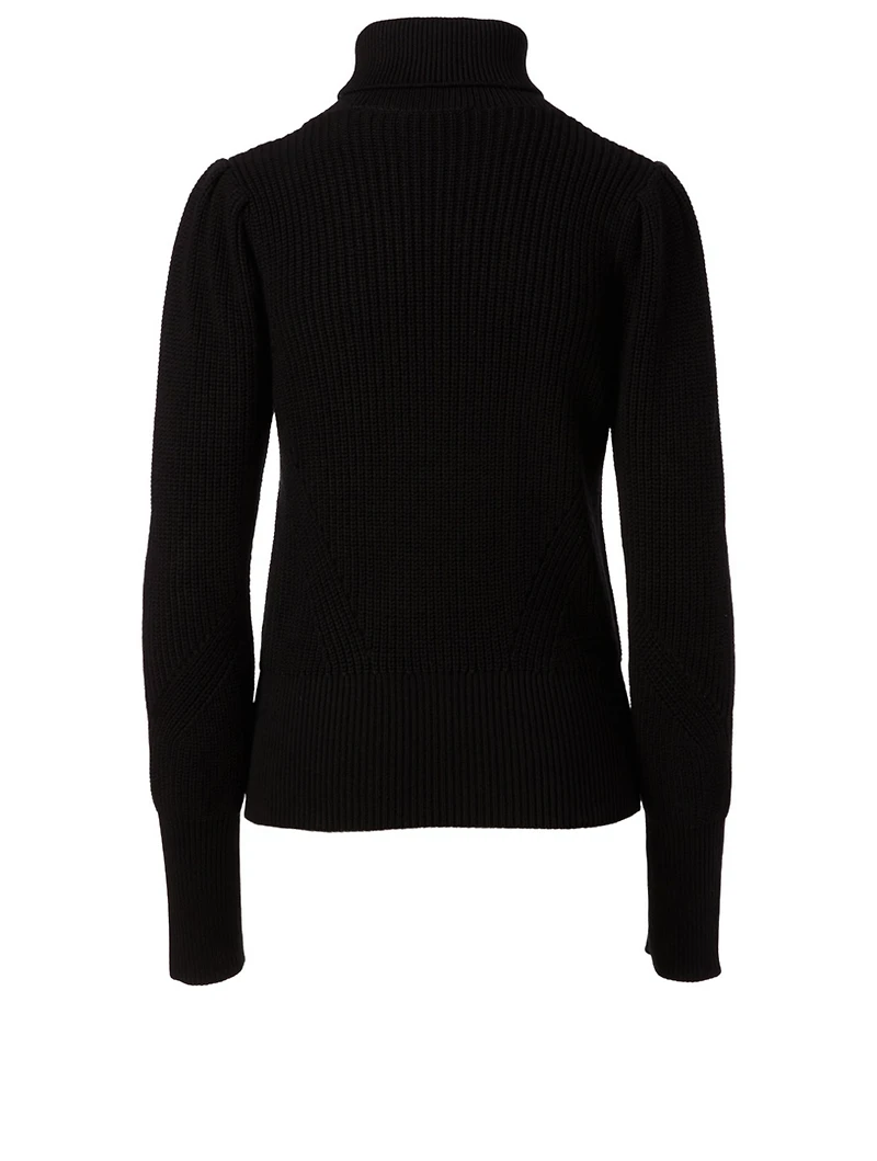 Cotton And Cashmere Turtleneck Sweater