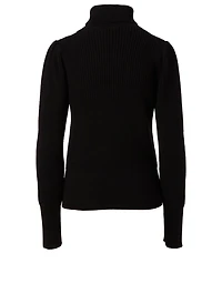 Cotton And Cashmere Turtleneck Sweater