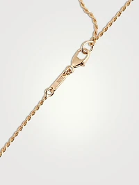 Serpent Bohème Gold Pendant Necklace With Malachite