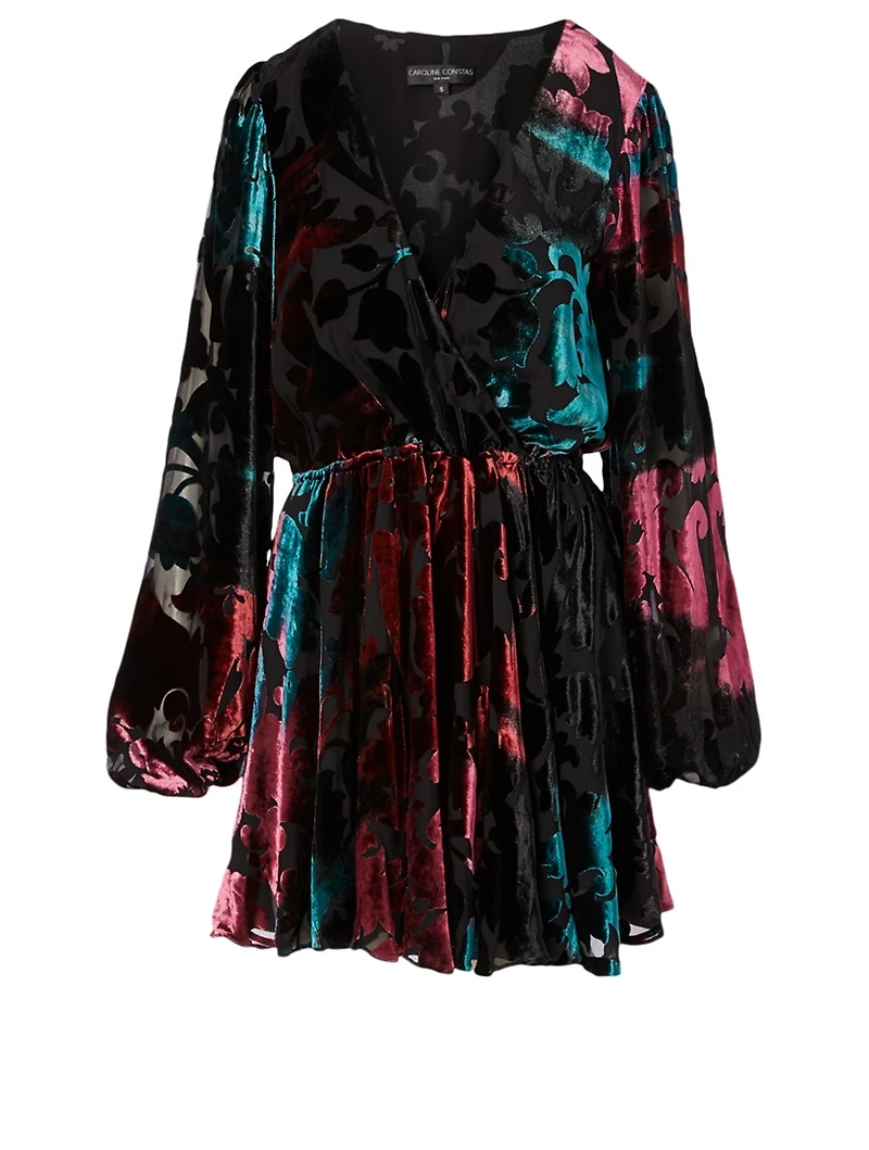 Olena Silk-Blend Dress