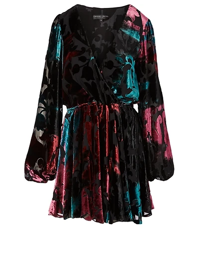 Olena Silk-Blend Dress