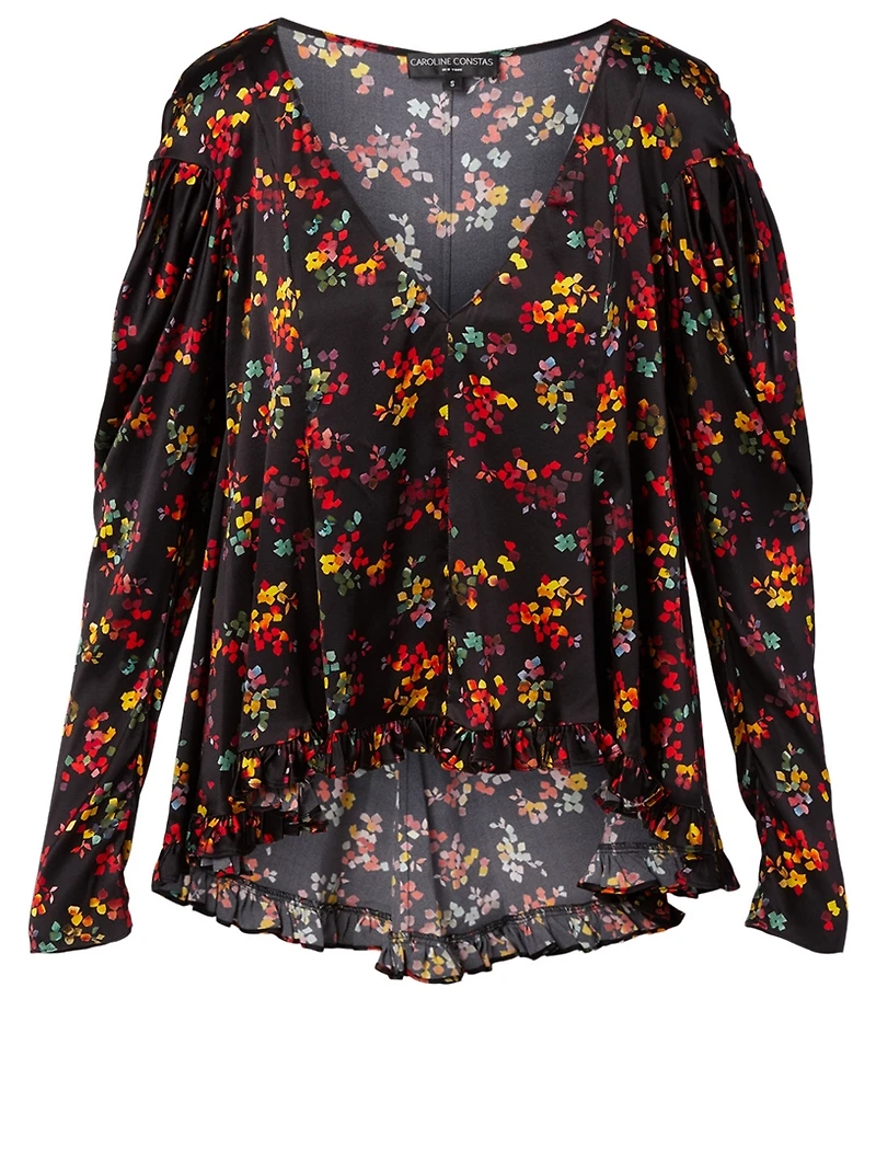 Ava Silk Stretch Top