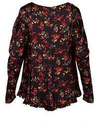 Ava Silk Stretch Top