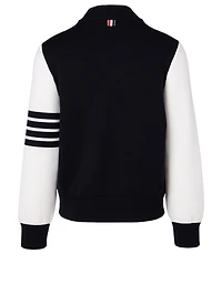 Merino Wool Bomber Jacket