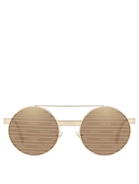 Round Aviator Sunglasses