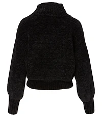 Paloma Chenille Sweater With Pearls