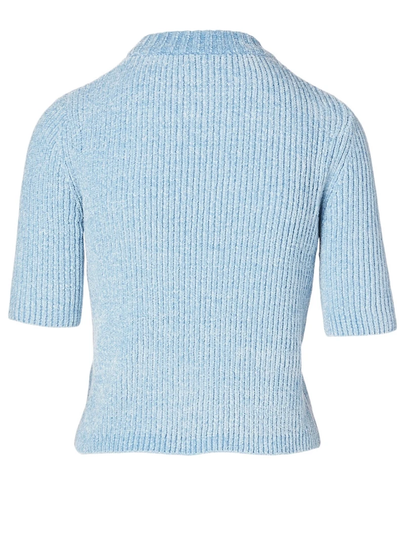 Moody Chenille Top