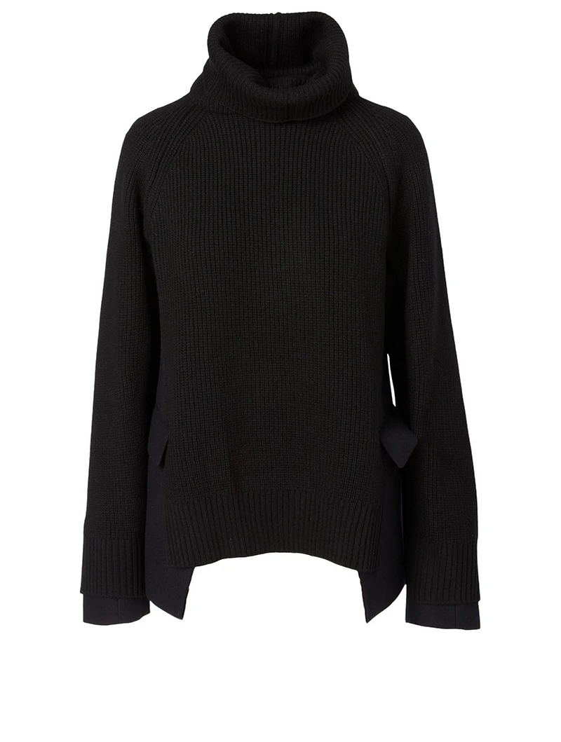 Wool Turtleneck Sweater
